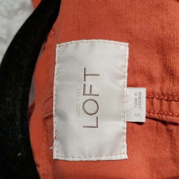 Ann Taylor orange parka jacket size small - Picture 2 of 4